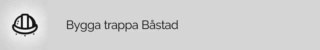 Bygga trappa Båstad